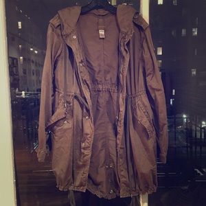 SOLD💥 Diesel hoodie rain parka XS